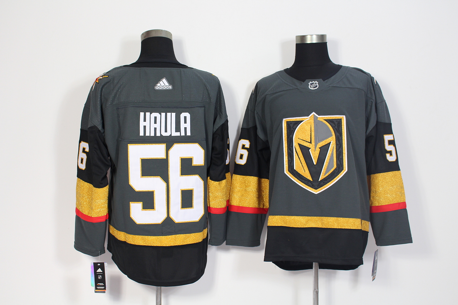 Men's Adidas Vegas Golden Knights Gray Stitched NHL Jersey